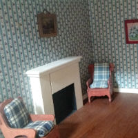 How to Wallpaper a Dollhouse