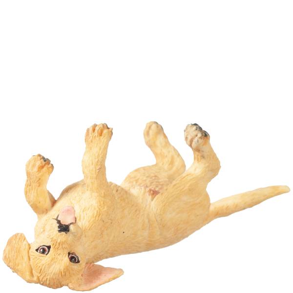 Dollhouse Miniature Lab Puppy on Back Little Shop of Miniatures