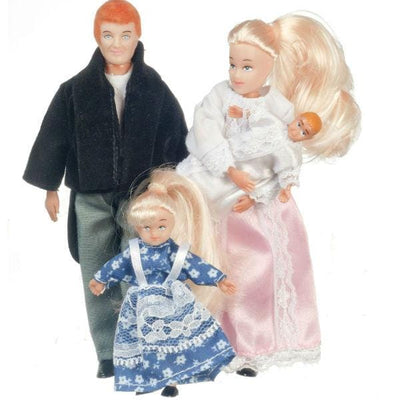 Weber Family Dollhouse Dolls - Little Shop of Miniatures