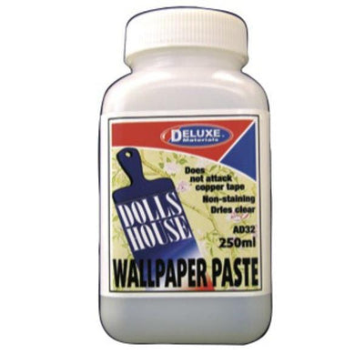 Wallpaper Paste for Dollhouse Projects - Little Shop of Miniatures
