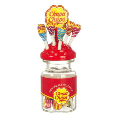 Dollhouse Miniature Lollipops in a Jar - Little Shop of Miniatures