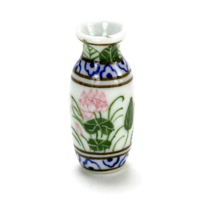 Water Lily Dollhouse Miniature Vase - Little Shop of Miniatures