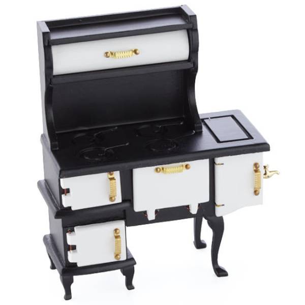 Dollhouse Miniature Wood Burning Antique Stove – Little Shop of Miniatures