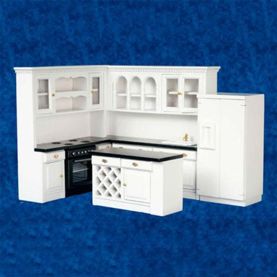 Dollhouse furniture kitchen set