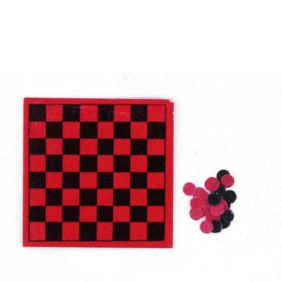 Dollhouse Miniature Checkerboard Set - Little Shop of Miniatures