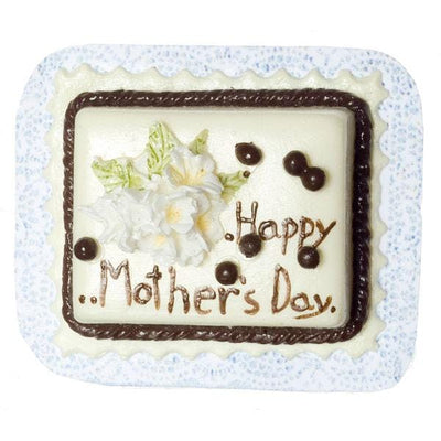 Dollhouse Miniature Mother's Day Cake - Little Shop of Miniatures