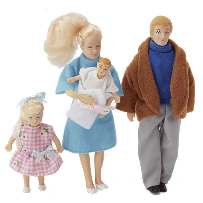 Miller Family Dollhouse Dolls - Little Shop of Miniatures