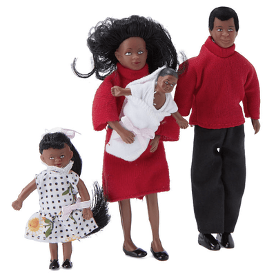 Jones Family Dollhouse Dolls - Little Shop of Miniatures