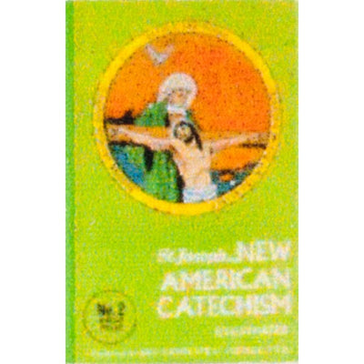 Dollhouse Miniature New American Catechism Book - Little Shop of Miniatures