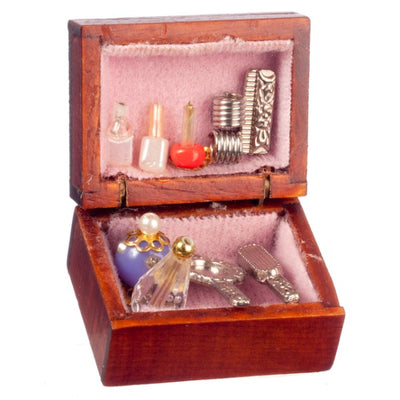 Dollhouse Miniature Dressing Table Box - Little Shop of Miniatures
