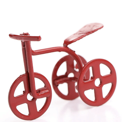 1/24 Scale Red Tricycle - Little Shop of Miniatures
