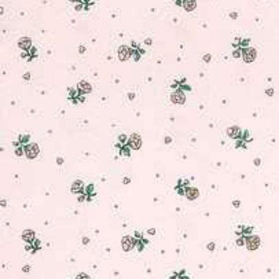 Pink Petite Fleur Dollhouse Wallpaper - Little Shop of Miniatures