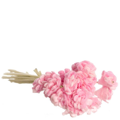 Dollhouse Miniature Pink Gypso Flowers - Little Shop of Miniatures