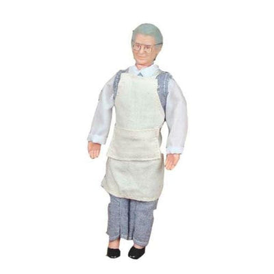 Craig the Shopkeeper Dollhouse Doll - Little Shop of Miniatures