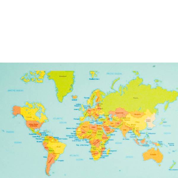 Mini Scale World Map Dollhouse Miniature World Map β Little Shop of Miniatures