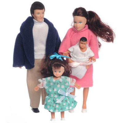 Williams Family Dollhouse Dolls - Little Shop of Miniatures