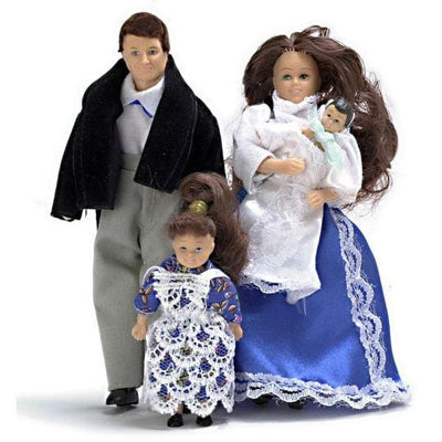 Dodge Family Dollhouse Doll Set - Little Shop of Miniatures