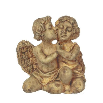 Kissing Dollhouse Miniature Cherubs Statue - Little Shop of Miniatures