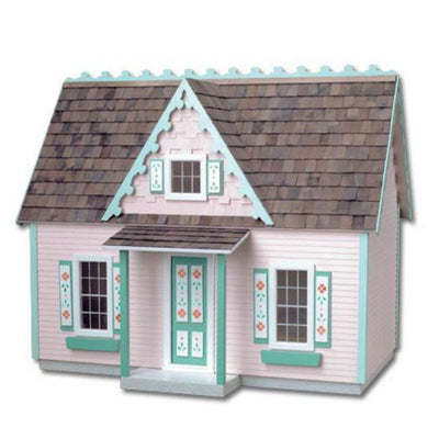 Victorian Cottage Wooden Dollhouse Kit - Little Shop of Miniatures