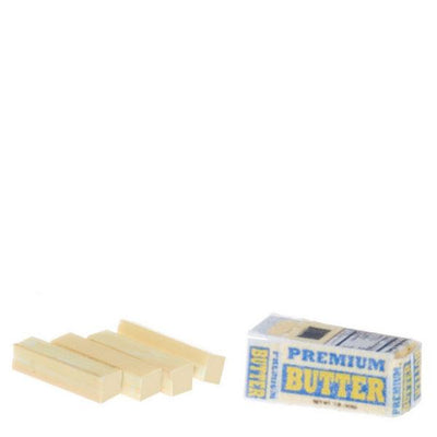 Premium Dollhouse Miniature Butter - Little Shop of Miniatures