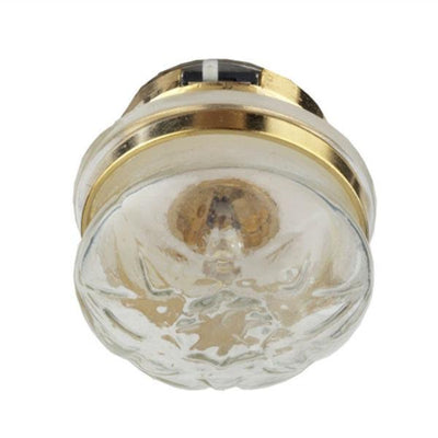 Battery-Operated Dollhouse Miniature Clear Etched Ceiling Lamp - Little Shop of Miniatures