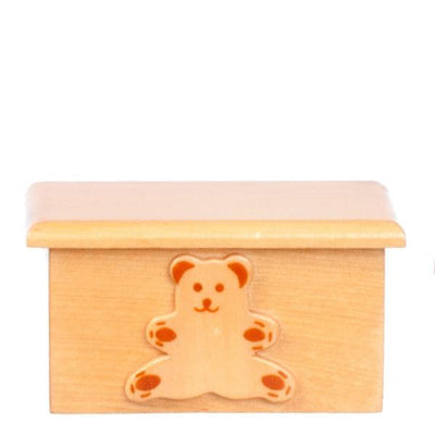 Kids' Dollhouse Miniature Teddy Bear Toy Box - Little Shop of Miniatures