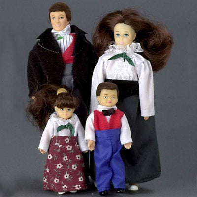 Watson Family Dollhouse Dolls - Little Shop of Miniatures
