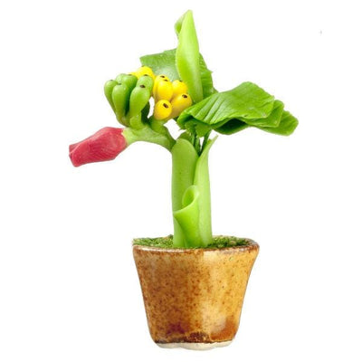Dollhouse Miniature Banana Plant - Little Shop of Miniatures