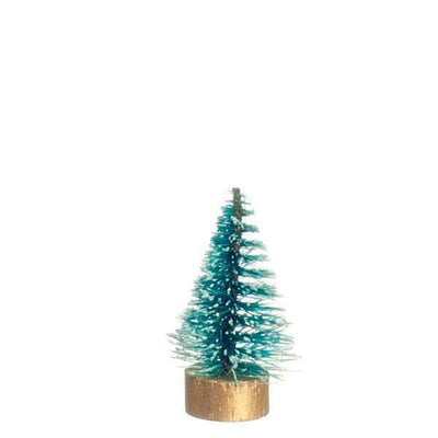 1" Frosted Dollhouse Miniature Christmas Tree - Little Shop of Miniatures