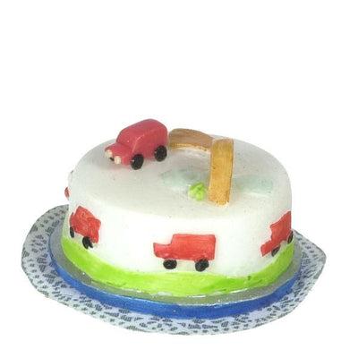 Dollhouse Miniature Truck Cake - Little Shop of Miniatures