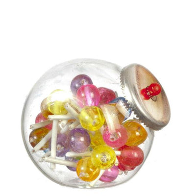 Chrysnbon Dollhouse Miniature Lollipop Jar - Little Shop of Miniatures