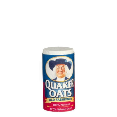 Dollhouse Miniature Quaker Oats - Little Shop of Miniatures