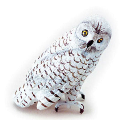Dollhouse Miniature Snowy Owl - Little Shop of Miniatures