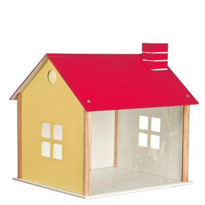 Red Roof Dollhouse Room Box - Little Shop of Miniatures