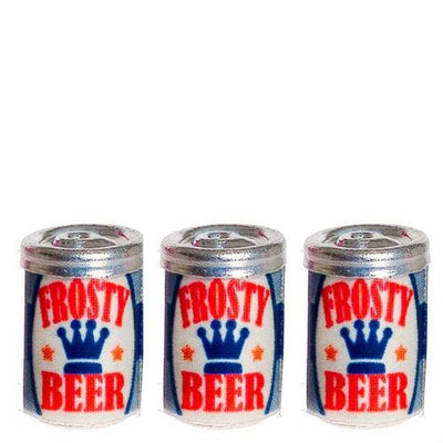 Dollhouse Miniature Beer Cans - Little Shop of Miniatures