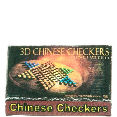 Dollhouse Miniature Chinese Checkers Box - Little Shop of Miniatures