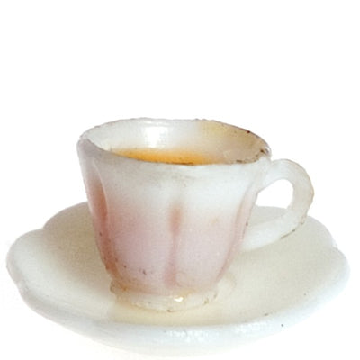 Dollhouse Miniature Cup of Coffee - Little Shop of Miniatures