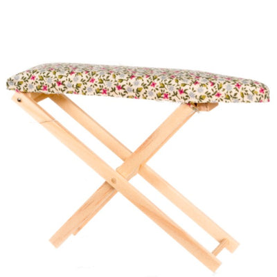 Dollhouse Miniature Floral Print Ironing Board - Little Shop of Miniatures