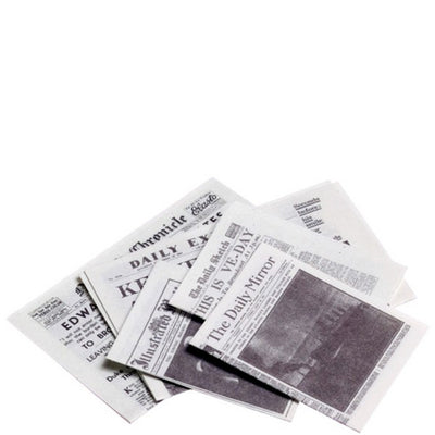 5 Dollhouse Miniature Newspapers - Little Shop of Miniatures
