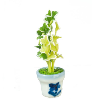 Dollhouse Miniature Ivy Spring Plant in a Pot - Little Shop of Miniatures