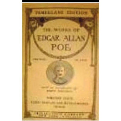 Dollhouse Miniature Edgar Allan Poe Book - Little Shop of Miniatures
