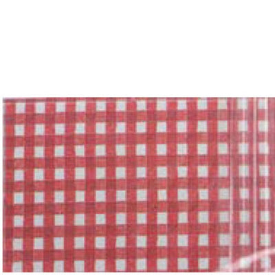 12 Dollhouse Miniature Red Gingham Placemats - Little Shop of Miniatures