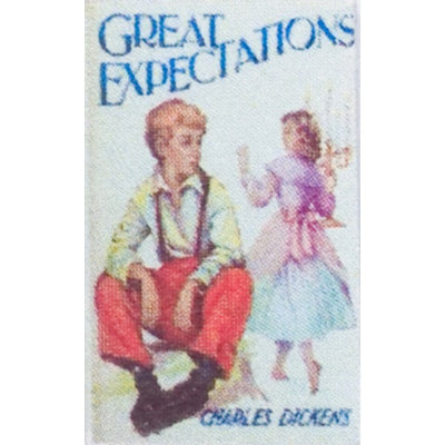 Dollhouse Miniature Great Expectations Book - Little Shop of Miniatures