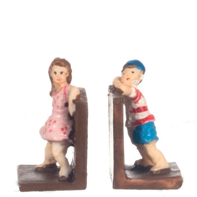Hide & Seek Dollhouse Miniature Book End Set - Little Shop of Miniatures