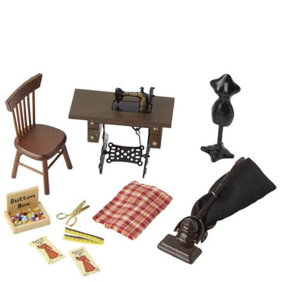 Dollhouse Miniature Sewing Room Set - Little Shop of Miniatures