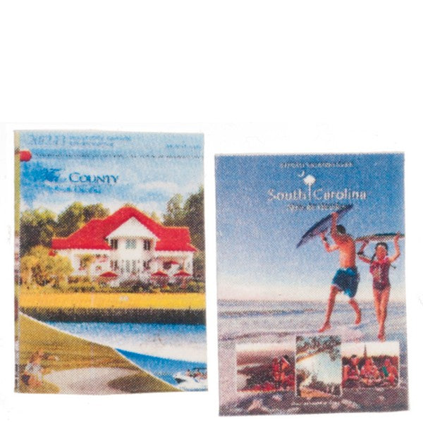 Dollhouse Miniature South Carolina Travel Magazines Little Shop of