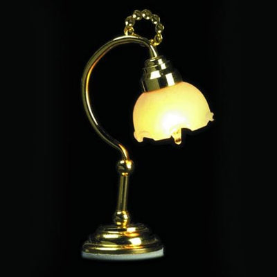 Dollhouse Miniature Tulip Table Lamp - Little Shop of Miniatures