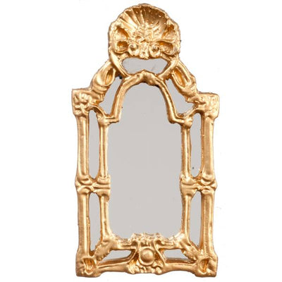 Gold Victorian Dollhouse Miniature Mirror - Little Shop of Miniatures