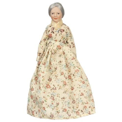 Grandma Rosalie Dollhouse Doll - Little Shop of Miniatures