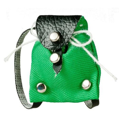 Green Dollhouse Miniature Backpack - Little Shop of Miniatures